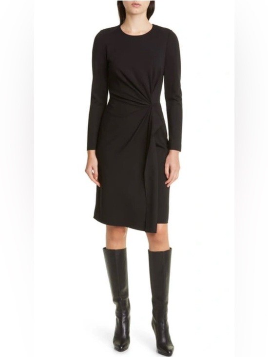 kobi halperin leather dress Kobi Halparin Midi Dress with faux leather